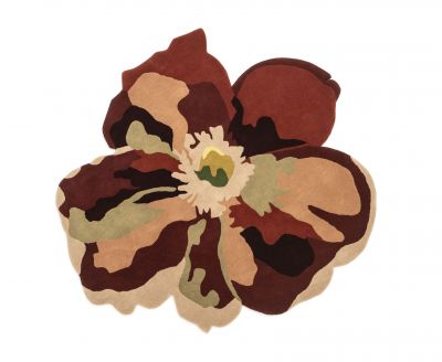 Flora Bloom 2 Carpet 170x150 cm Nanimarquina